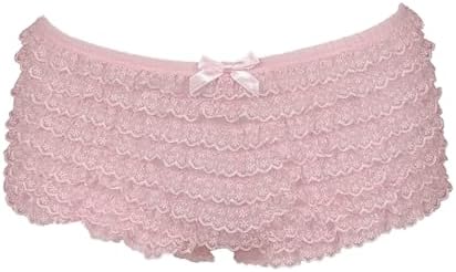 Cheeky Lolita Lace Womens Panties - Ruffled Design