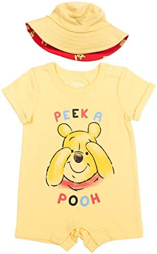 Disney punched through mickey lilo stitch lion king and pooh romper set