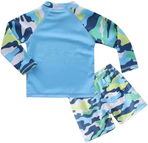 Premium Fabric UPF 50 Rash Guard Set for Boys