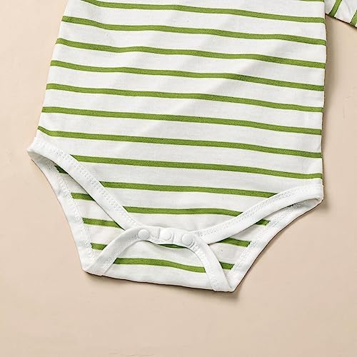 TOKIAGO Stripe Romper Set for Babies