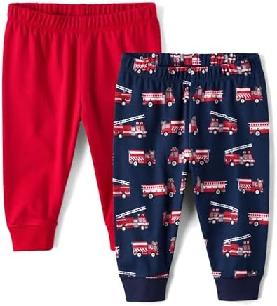 The Childrens Place Fire Truck Themed Bottoms for Babies