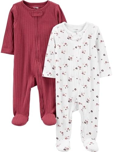 Simple Joys by Carters Unisex Baby 2-Pack Sleep Play