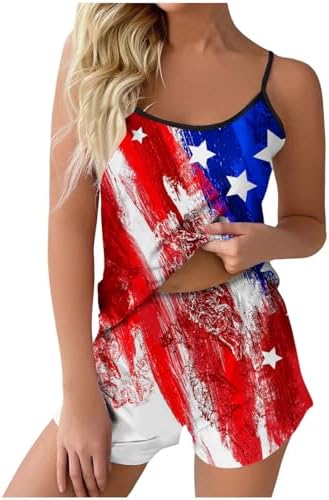 Patriotic 4th of July Womens Pajamas