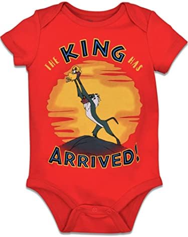 Disney Character Bodysuits 5-Pack for Infants 0-24 Months