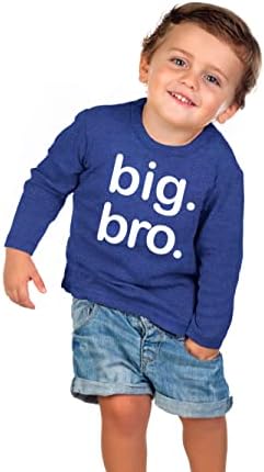 Big Sibling Makes You Feel Relaxed Big Brother Shirt for Toddler Boys