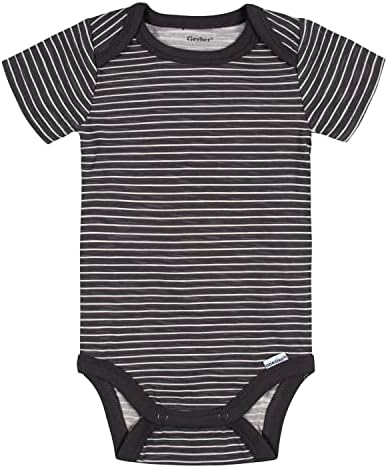 Top Choice Gerber Baby-Boys 5-Pack Short Sleeve Onesies Bodysuits