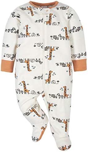 Gerber Baby Boys 4 Pack Sleep n Play Footies