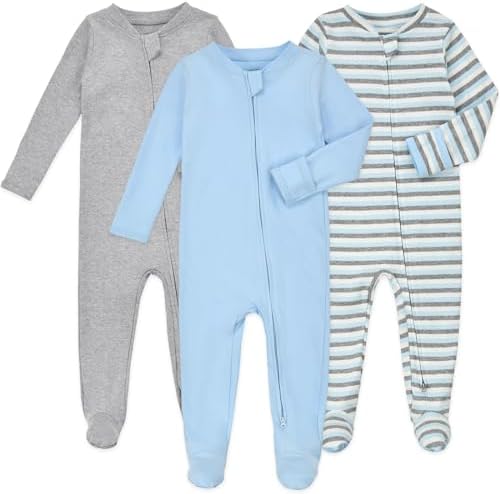 Aablexema Baby Pajama Set Cozy and Warm for 3-PieceMultipack