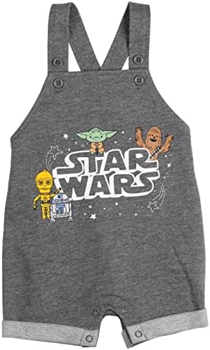 Officially Licensed Chewbacca R2-D2 Yoda 3-Piece Set for Babies
