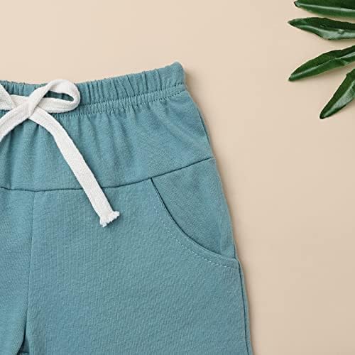 Perfect Summer Set Toddler Boys Outfit with Contrast Design