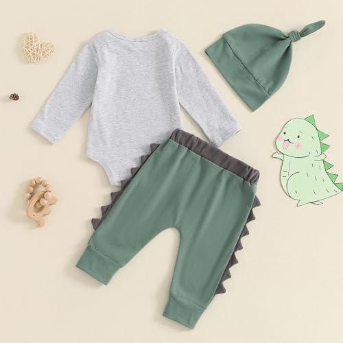 Dinosaur Newborn Baby Boy Outfit