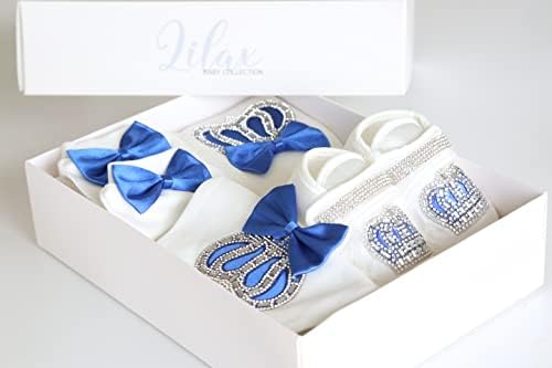 Lilax Baby Boy Crown Jewels Newborn Layette