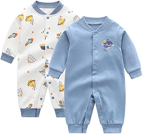 Egaivtya Soft Cotton Romper for Newborn Boys