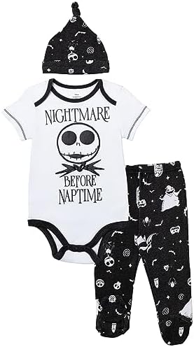 Disney Whimsical Newborn to 24-Month Body Suit Pants Hat Set