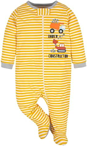 4-Pack Sleep N Play Footies for Babies - Soft Warm Comfortable