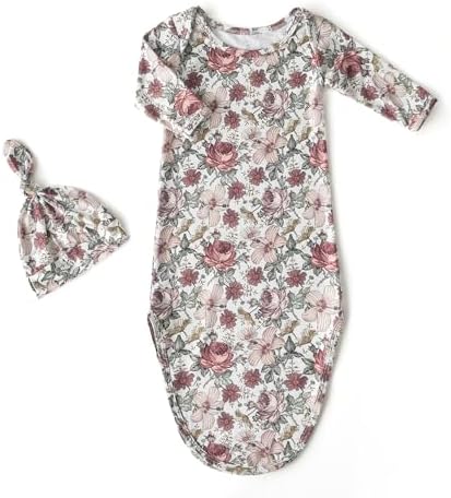 Little Jump Soft Newborn Knot Gown
