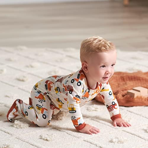 4-Pack Sleep N Play Footies for Babies - Soft Warm Comfortable