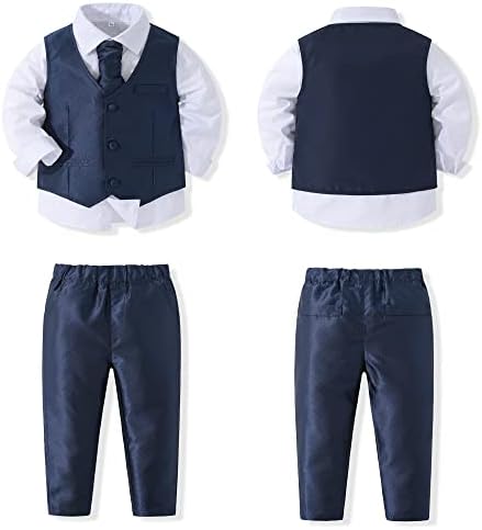 Kimocat Baby Boy Suits for Men Gentleman Outfits for Birthdays Weddings