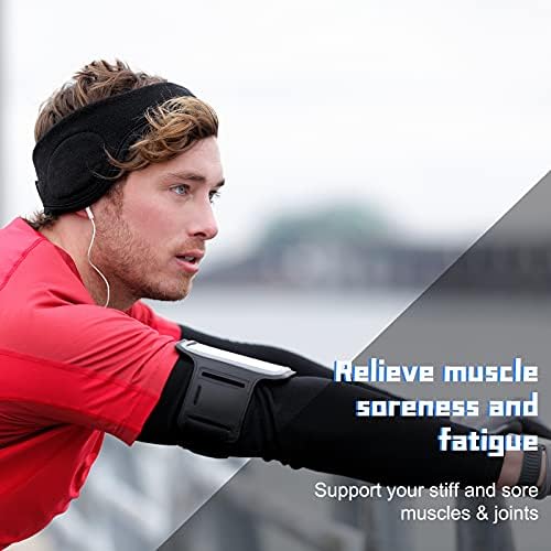 4 Pieces Thermal Arm Warmer Compression Sleeve