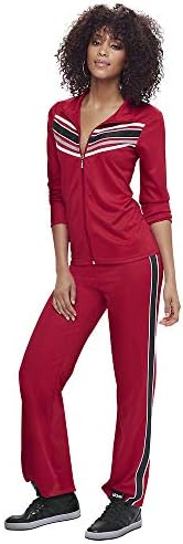 K Jordan Striped Track Set Women - Athletic and Stylish