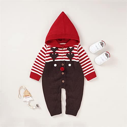 Sleek Christmas Deer Sweater for Toddlers