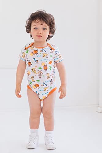 Disney Character Bodysuits 5-Pack for Infants 0-24 Months