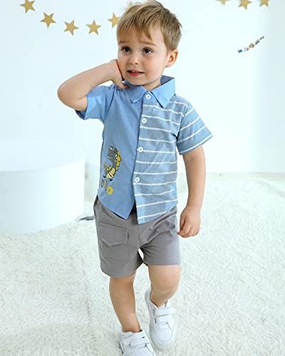 Stylish Dinosaur Toddler Boys Outfit