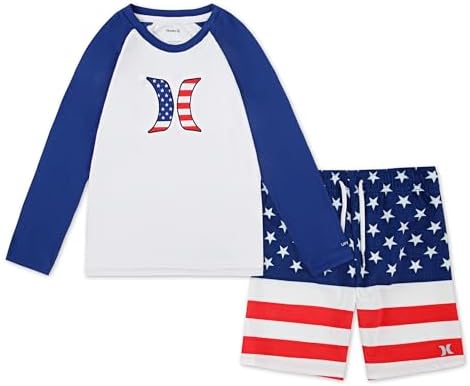 Hurley Boys Swim Set Sun Protection Fast-Drying