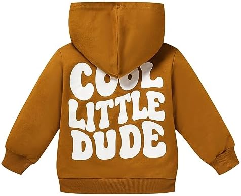 zoelnic toddler boys fall winter hoodie