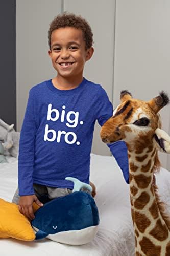 Big Sibling Makes You Feel Relaxed Big Brother Shirt for Toddler Boys