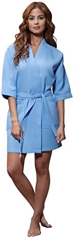 Turquaz Waffle Kimono Robe