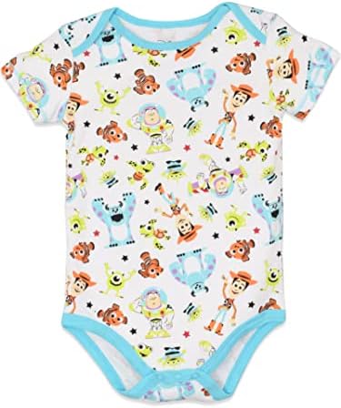 Disney Pixar McDonalds 5-Pack Bodysuits Newborn-Infant
