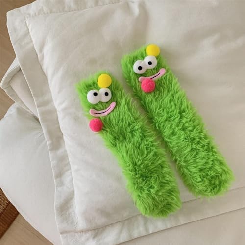 Fluffy Cozy Funny Socks for Women Girls Boys Men