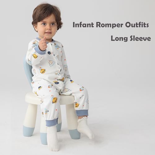 Egaivtya Soft Cotton Romper for Newborn Boys