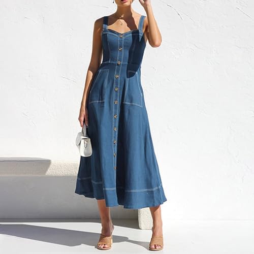 Chic DENIM MID DRESS