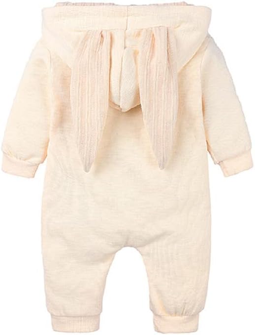 Baby Boy Long Sleeve Hoodie with Zipper Soft Warm for Winter