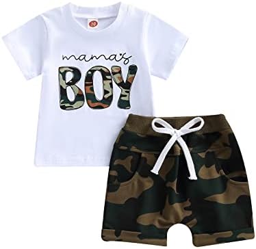 NZNDSHD Baby Boy Summer Clothes DaddysMamas Boy Matching Outfit