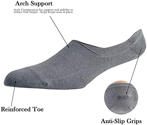 6-Pair Comfort Mens Socks for Daily Wear