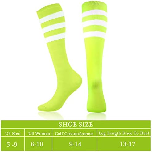 Confidence-Boosting Neon Knee High Socks for Sports More