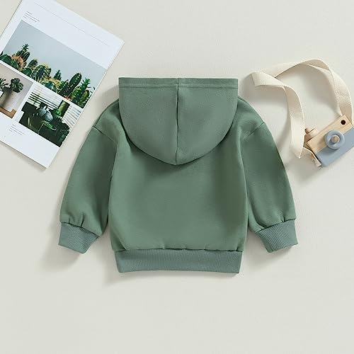 Lukivech Toddler Baby Boy Girl Hoodie Comfy Cozy