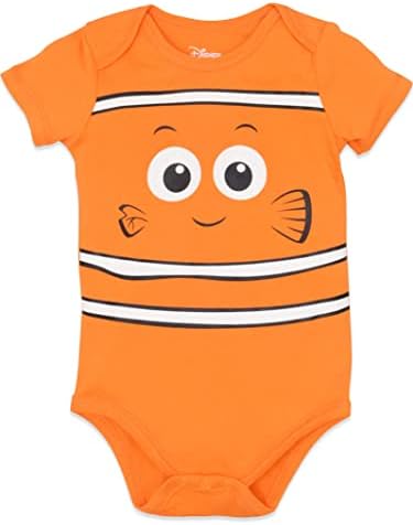 Disney Pixar McDonalds 5-Pack Bodysuits Newborn-Infant