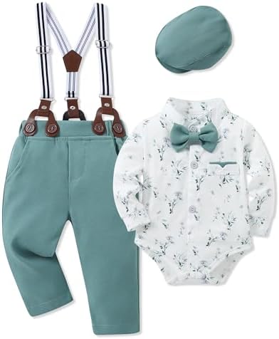 SOONDKIDS Baby Boy Tuxedo Suit