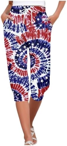 American Flag Patriotic Denim Shorts Womens