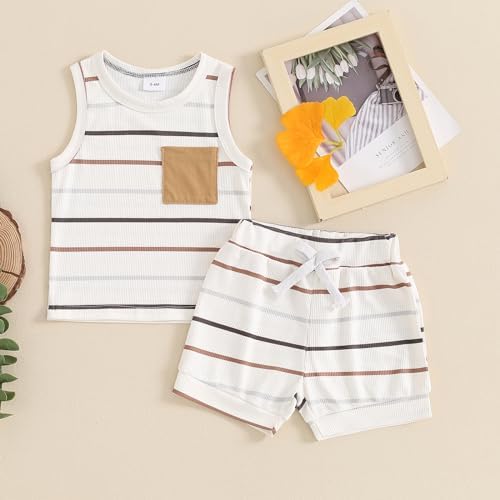 Farrubbyine8 Baby Boys Summer Outfit