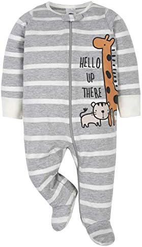 Gerber Baby Boys 4 Pack Sleep n Play Footies