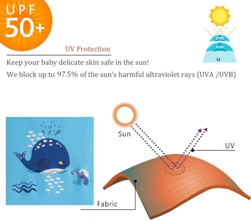 Infant long sleeve swim shirt