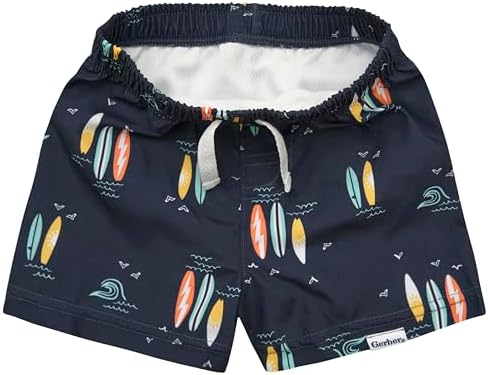 Gerber Toddler Boys Swim Trunks UPF 50