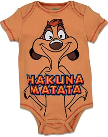 Disney Character Bodysuits 5-Pack for Infants 0-24 Months
