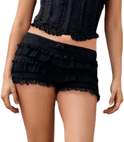 Cute Lolita Lace Shorts for Women - Ruffle - Summer - Pumpkins