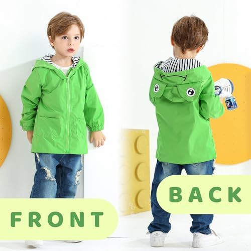 YOUNGER_TREE Boys Ducky raincoat Perfect for 2-5 year olds